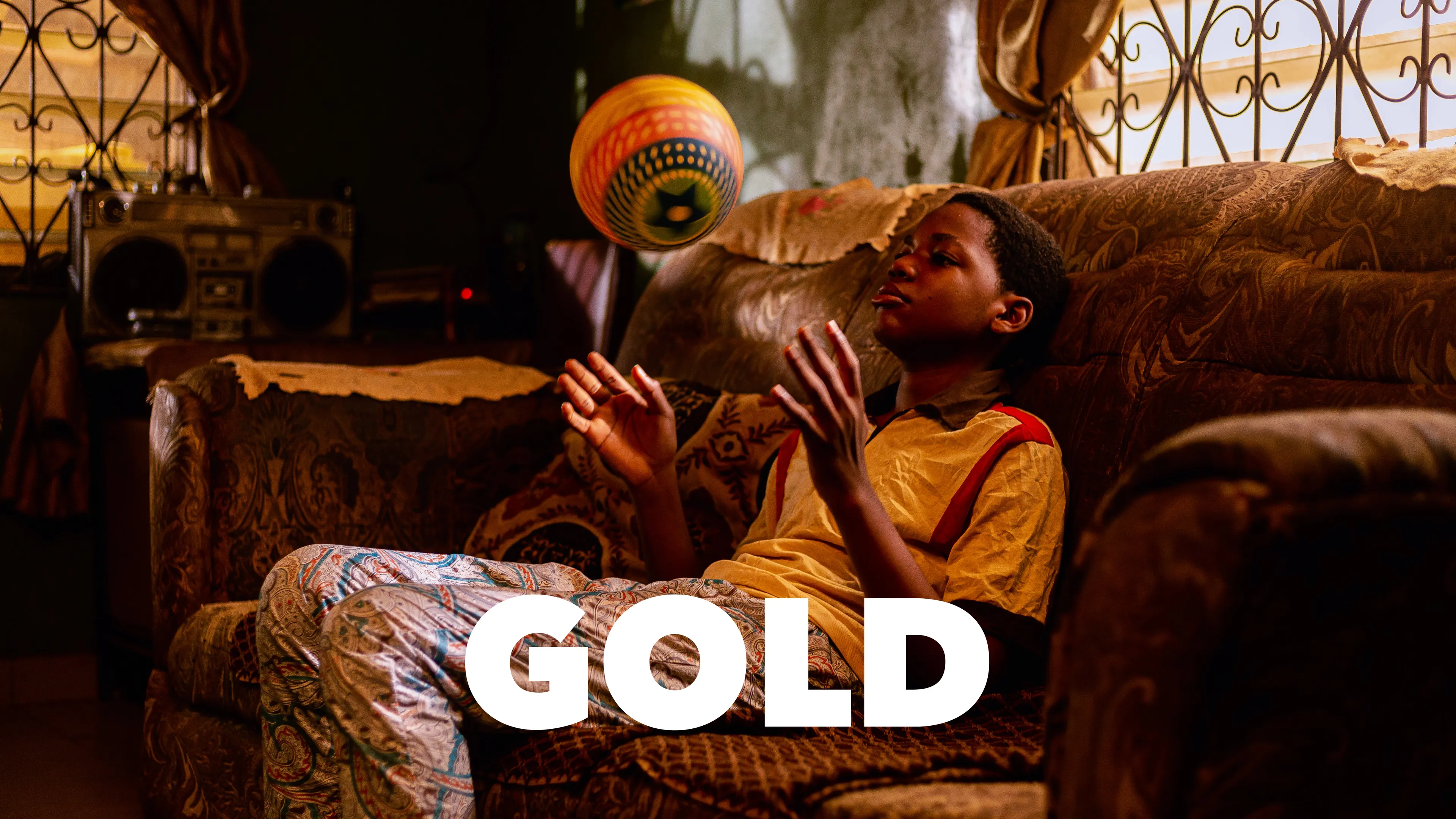 Gold poster